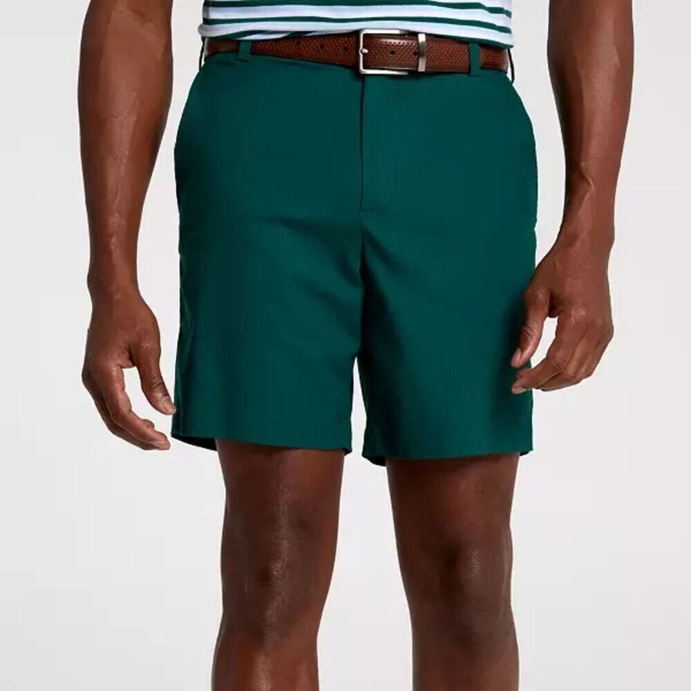 Walter Hagen Men's Clubhouse Chino Short 8" Green Size 42 NWT